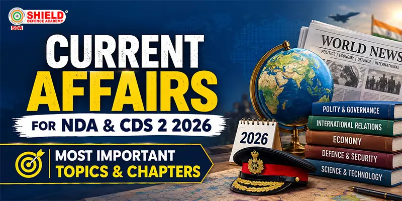 Current Affairs for NDA & CDS 2 2026: Most Important Topics & Chapters