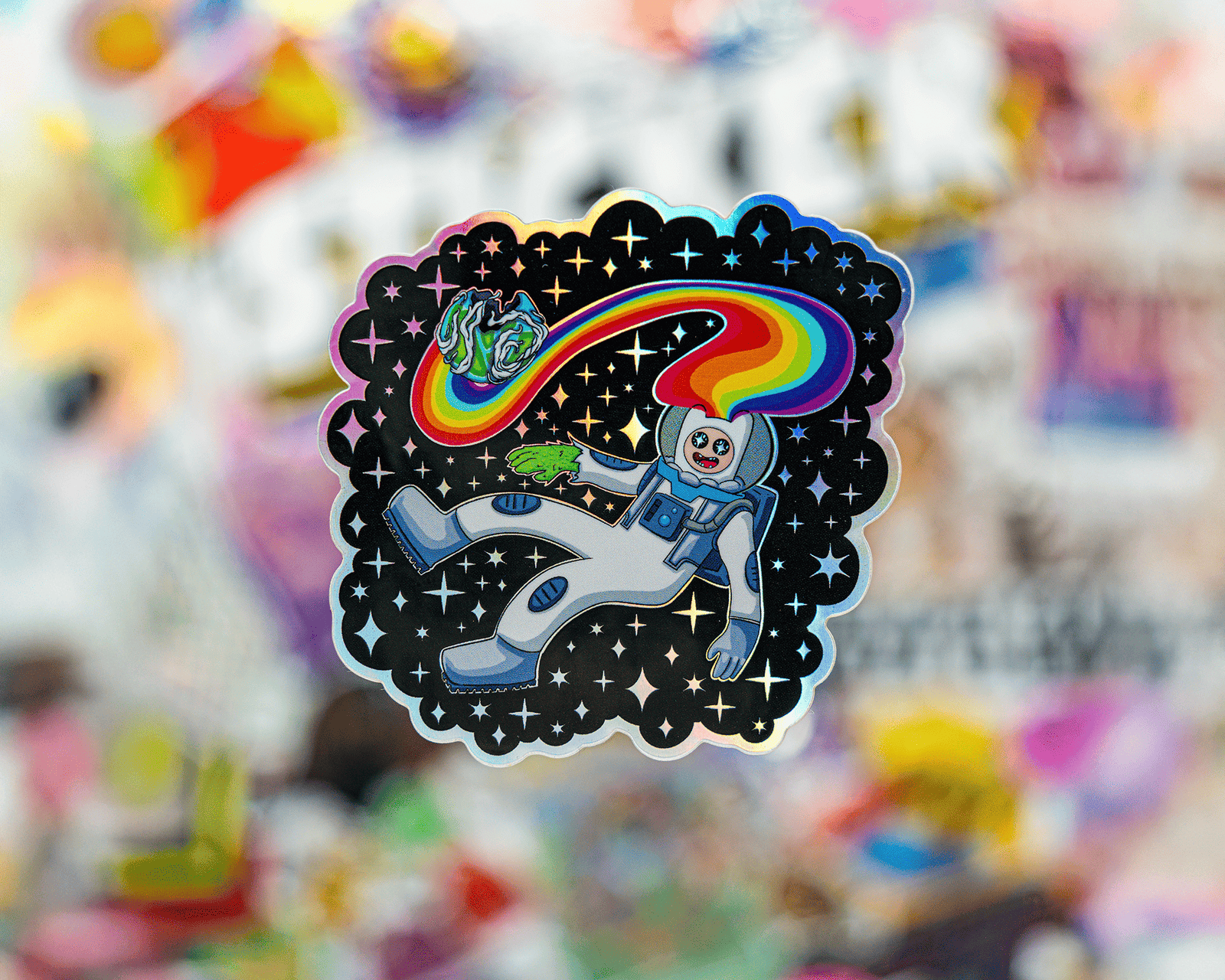 Shine Bright With Holographic Stickers Today